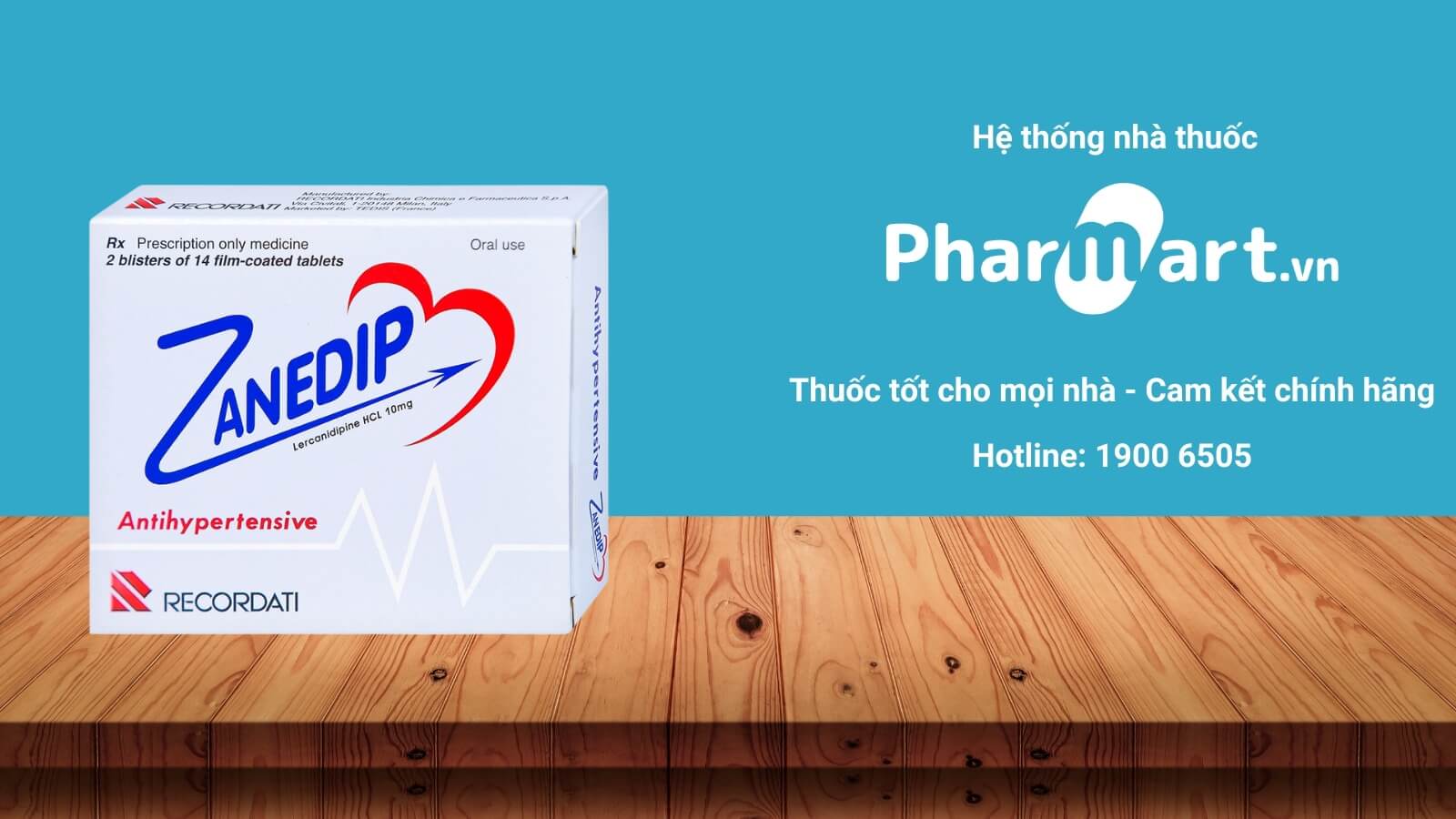 Mua Thuốc Zanedip 10mg ch&iacute;nh h&atilde;ng tại Hz888a.com