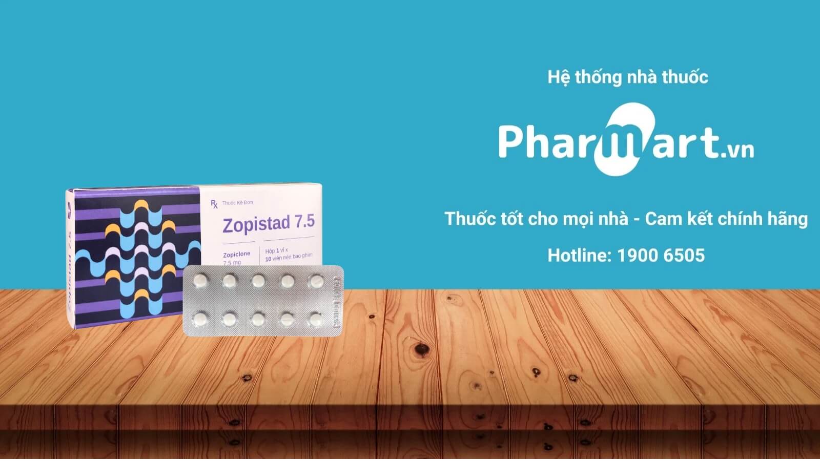 Mua ngay thuốc Zopistad 7.5 chính hãng tại Hz888a.com