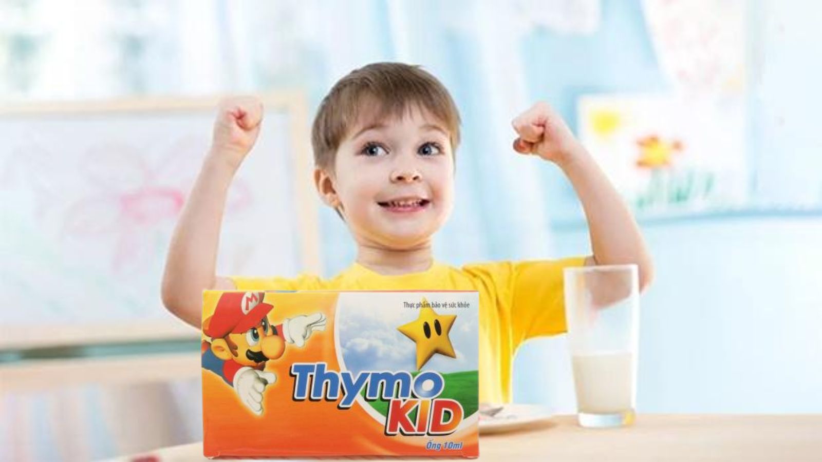 Thymo KID - Tăng đề kh&aacute;ng cho trẻ