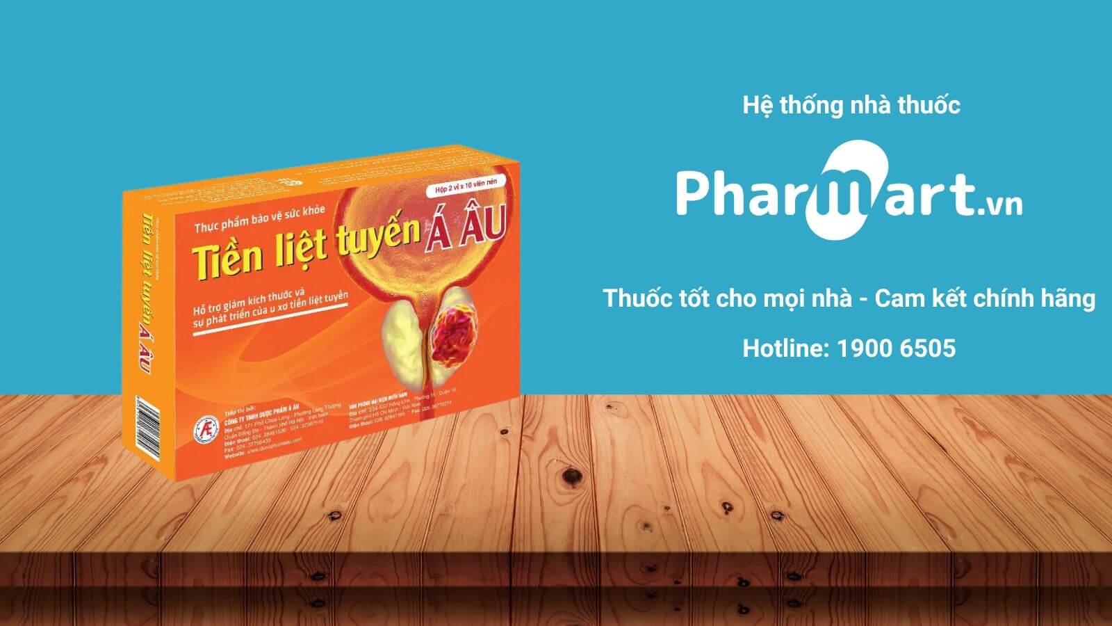 Mua Tiền liệt tuyến Á Âu chính hãng tại Hz888a.com