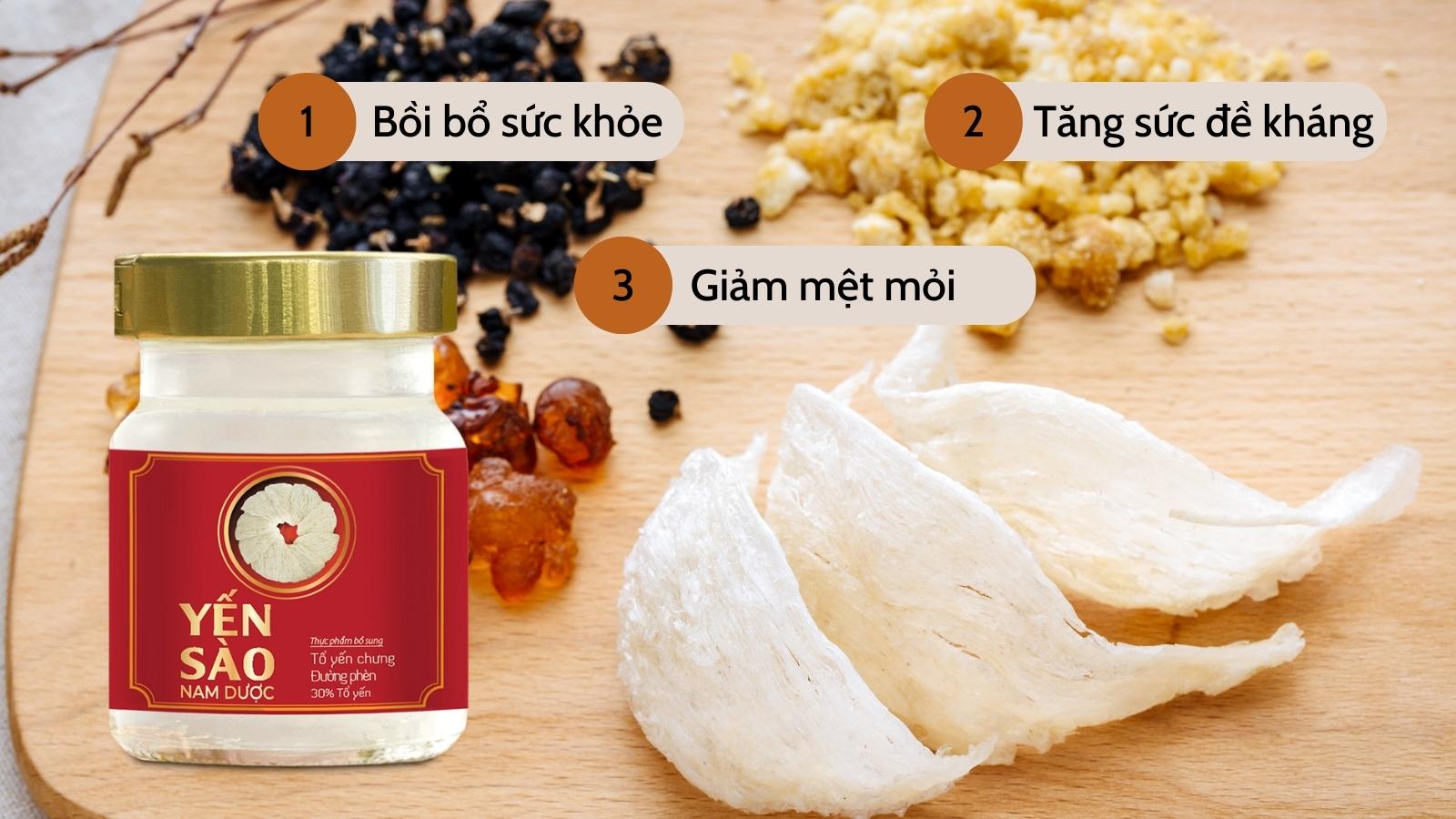 Giới thiệu về Tổ yến chưng đường ph&egrave;n Nam Dược
