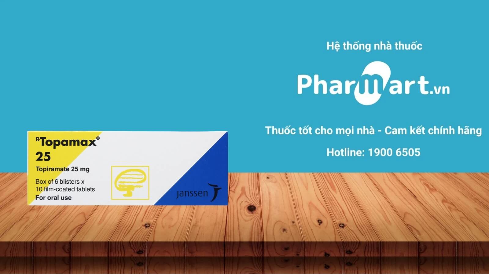 Mua ngay thốc Topamax 25 ch&iacute;nh h&atilde;ng tại Hz888a.com