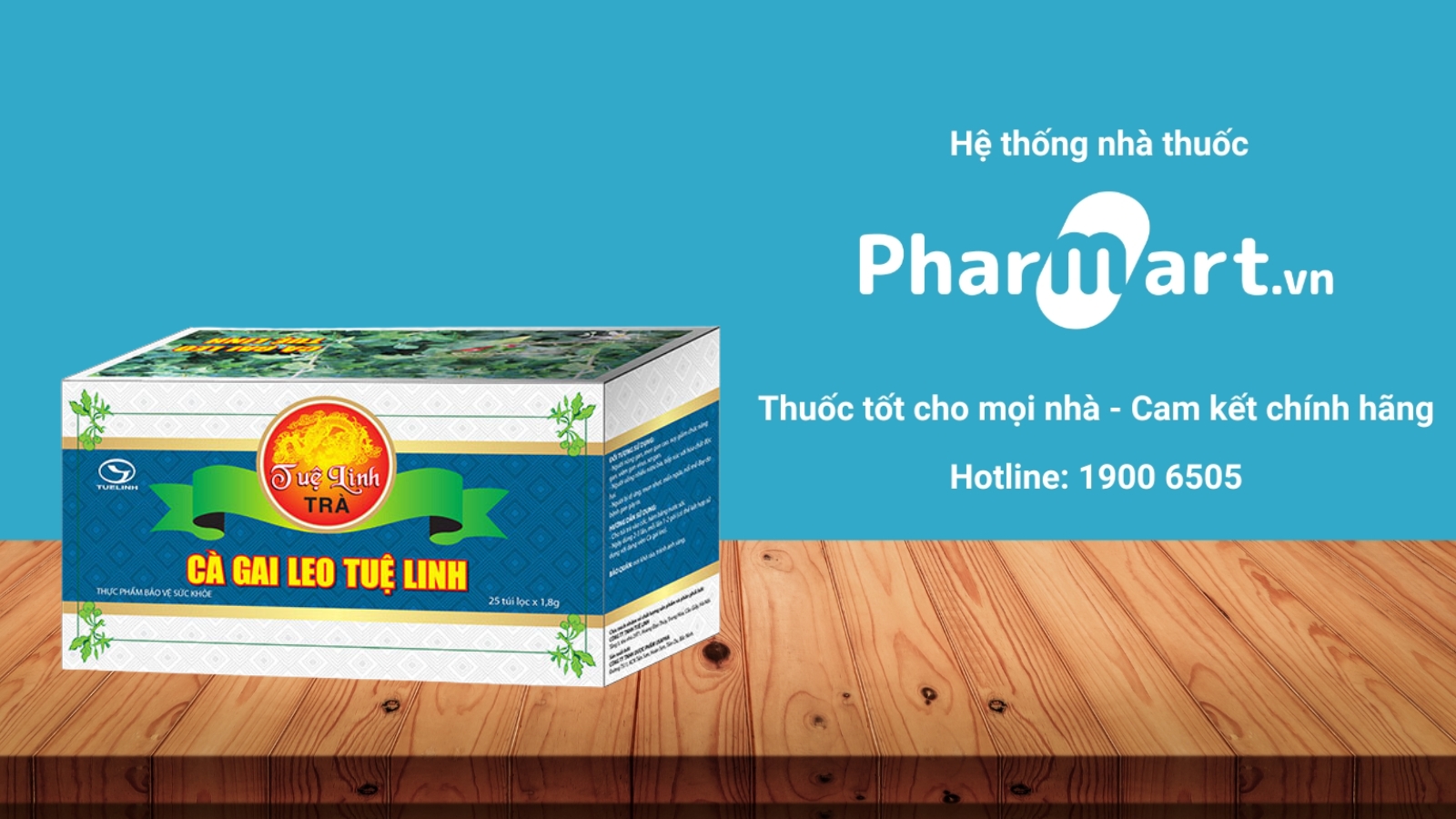 Mua Trà Cà gai leo Tuệ Linh chính hãng tại Hz888a.com.