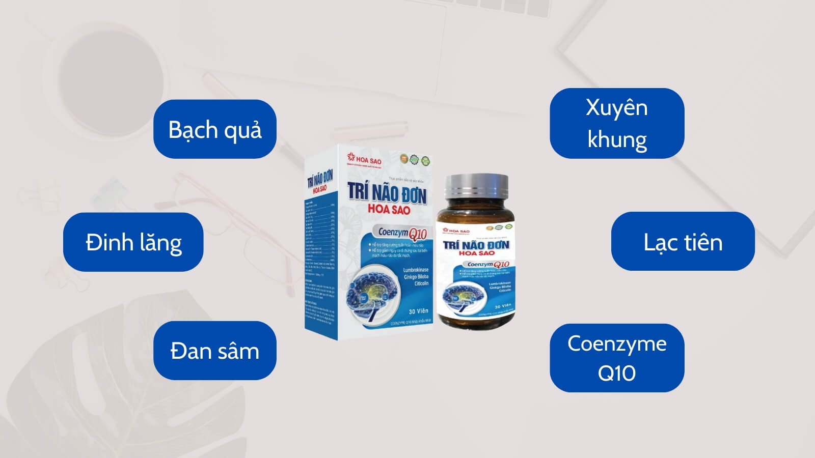 Sự kết hợp của dược liệu v&agrave; c&aacute;c vi chất cần thiết 