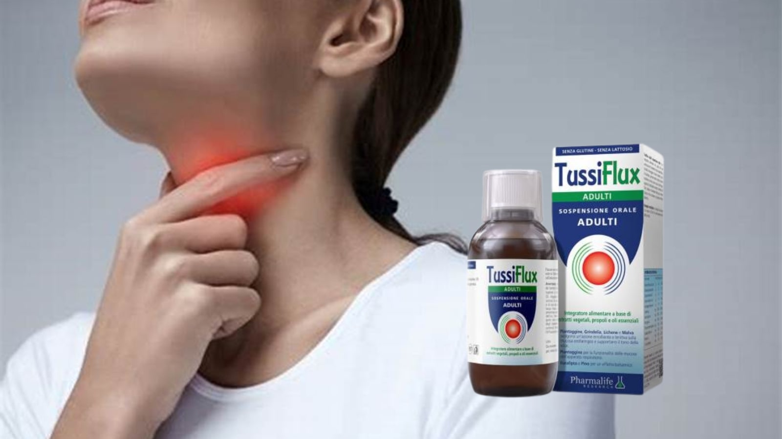 Tussiflux Adult -Hỗ trợ l&agrave;m dịu họng, giảm triệu chứng ho, đau r&aacute;t họng, ho c&oacute; đờm, khản tiếng