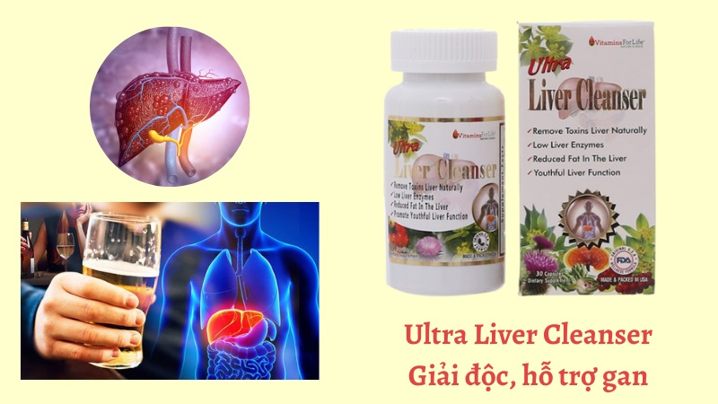 Ultra Liver Cleanser hỗ trợ gan