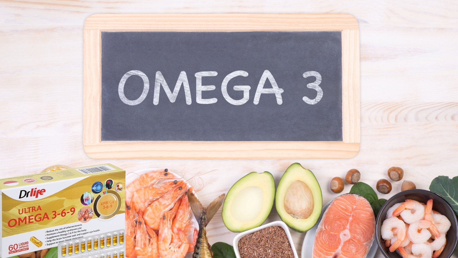 Omega 3 là loại dưỡng chất phổ biến nhất trong nhóm omega