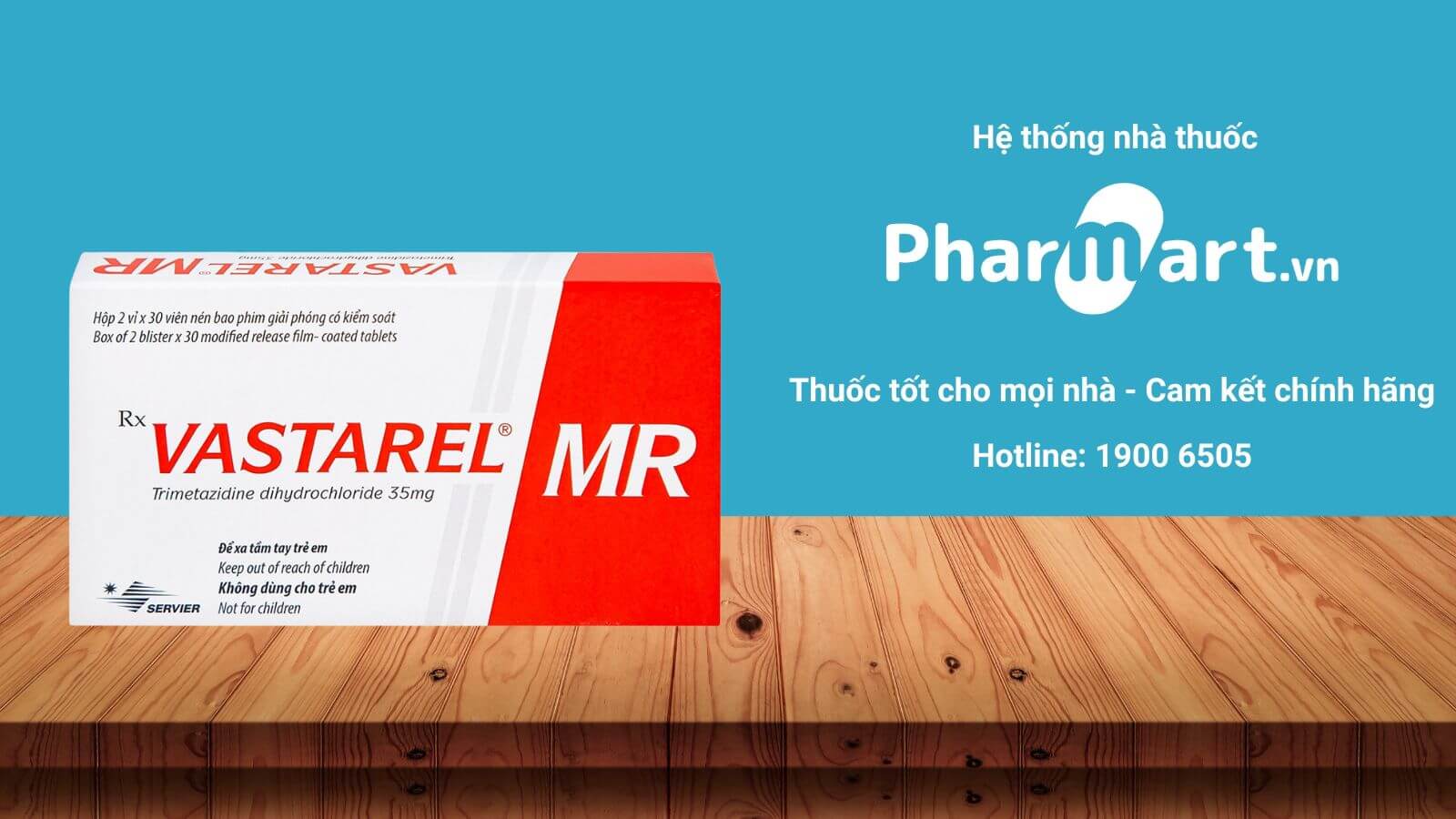 Mua ngay Vastarel MR 35mg tại Hz888a.com