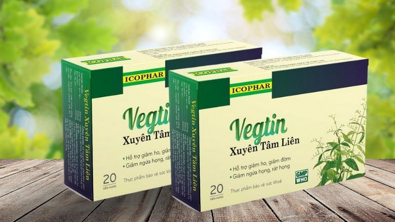 Thực phẩm bảo vệ sức khỏe Vegtin Xuy&ecirc;n t&acirc;m li&ecirc;n.