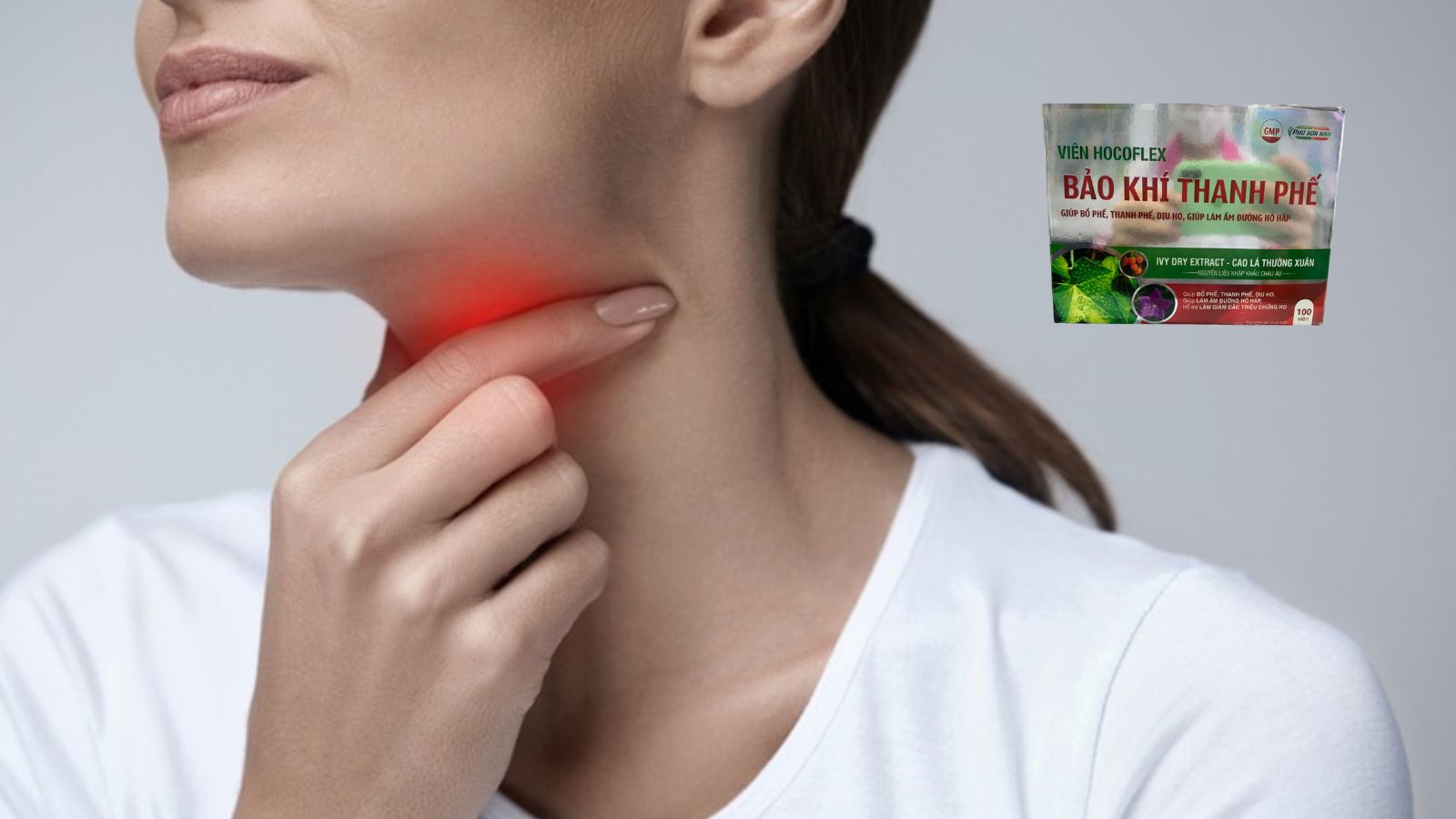 Vi&ecirc;n Bảo Kh&iacute; Thanh Phế - Giảm đau r&aacute;t họng