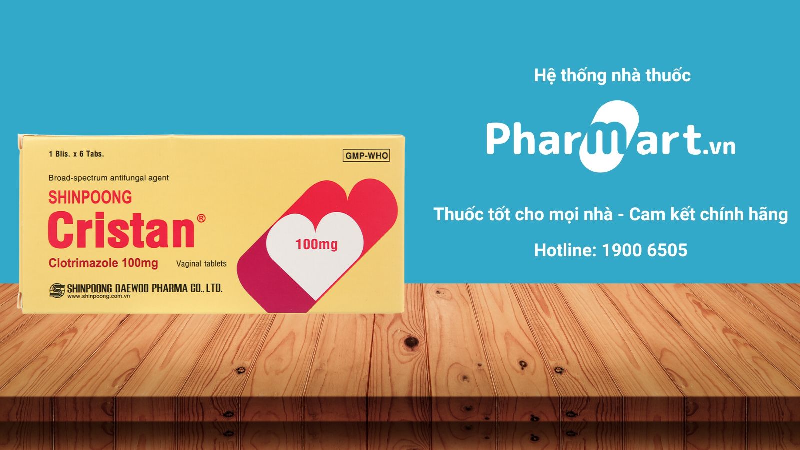 Mua ngay Viên đặt Cristan tại Hz888a.com