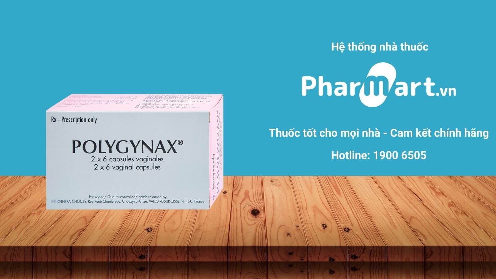 Mua ngay Polygynax ch&iacute;nh h&atilde;ng tại Phartmart.vn