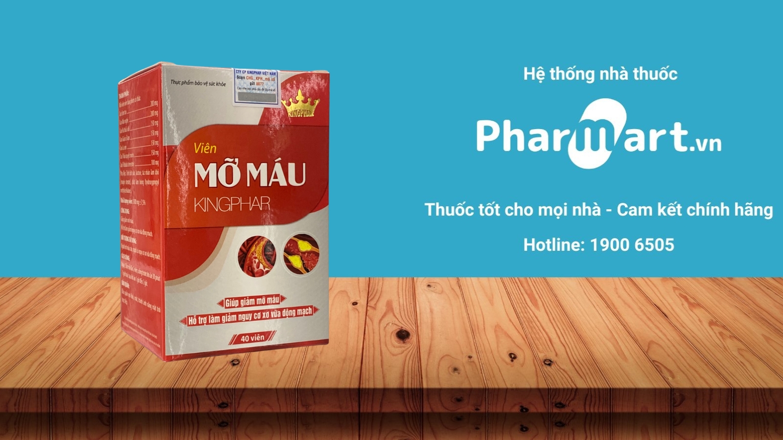 Địa chỉ mua vi&ecirc;n Mỡ m&aacute;u Kingphar uy t&iacute;n - Hz888a.com