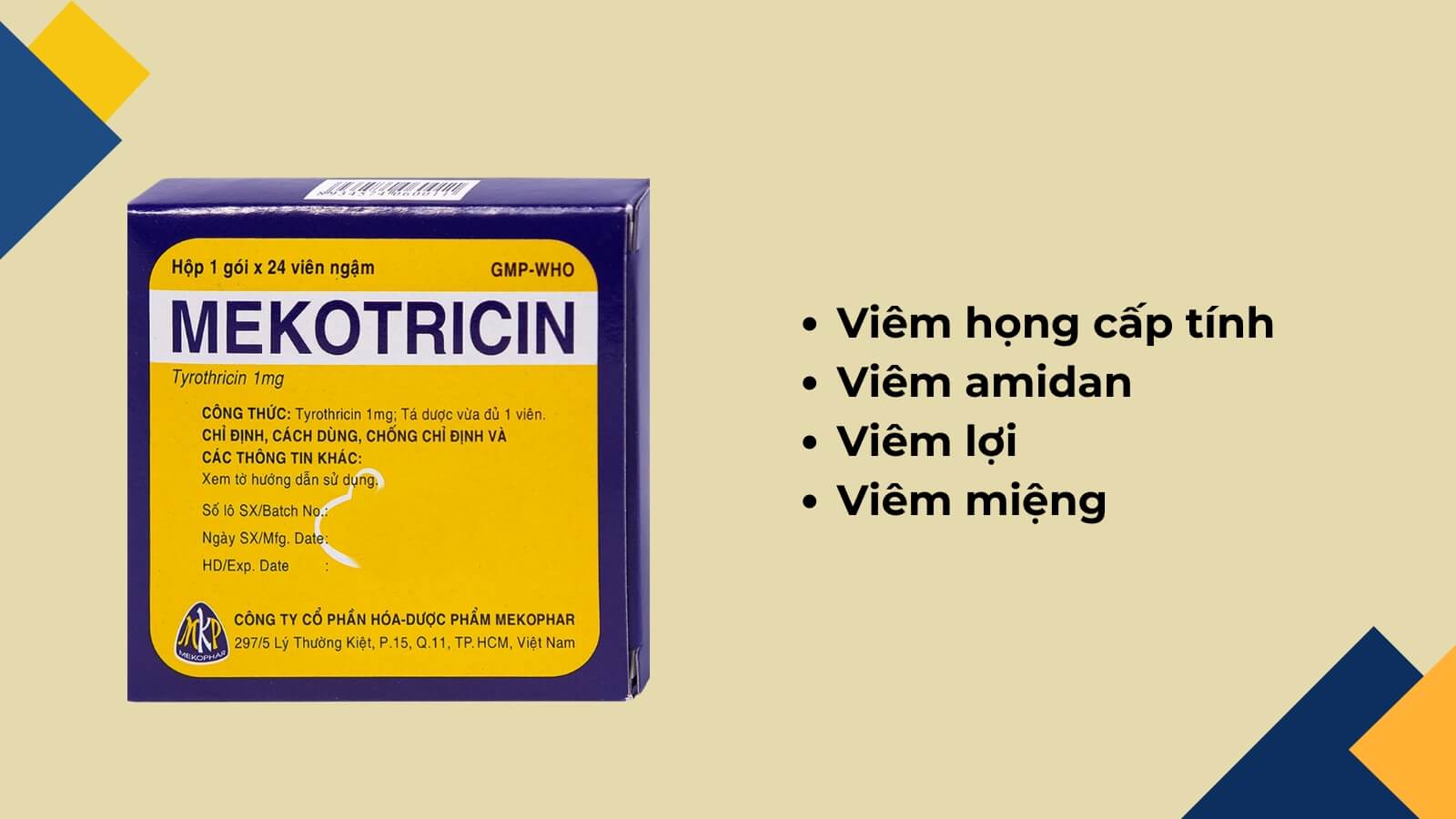 Mua ngay Mekotricin tại Hz888a.com