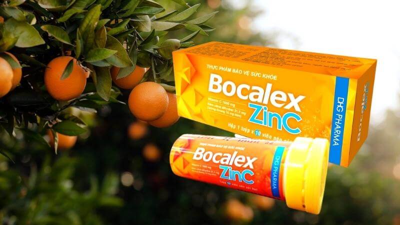 Vi&ecirc;n sủi Bocalex ZinC tăng cường đề kh&aacute;ng cơ thể