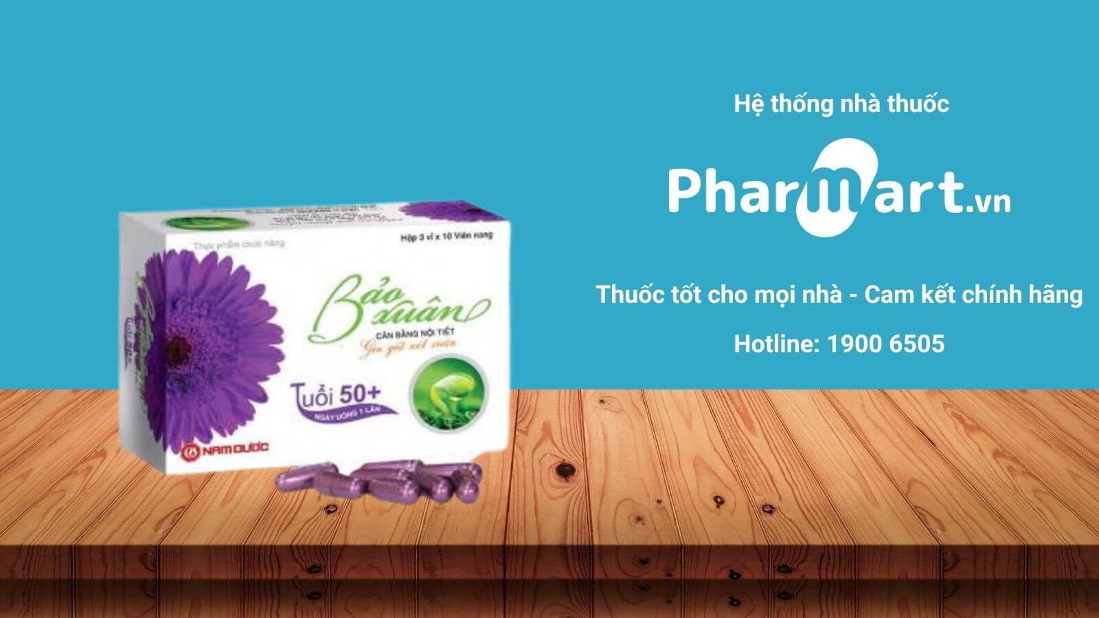 Liên hệ Hz888a.com để đảm bảo mua Viên uống Bảo Xuân 50+ chính hãng