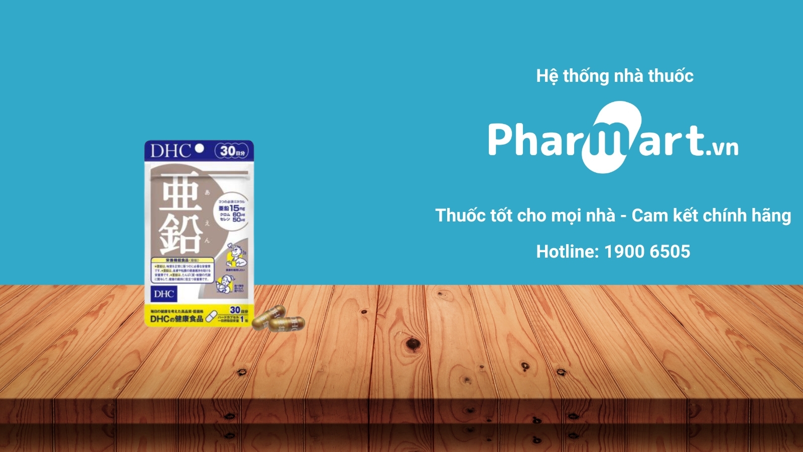 Mua ngay DHC Kẽm ch&iacute;nh h&atilde;ng tại Hz888a.com