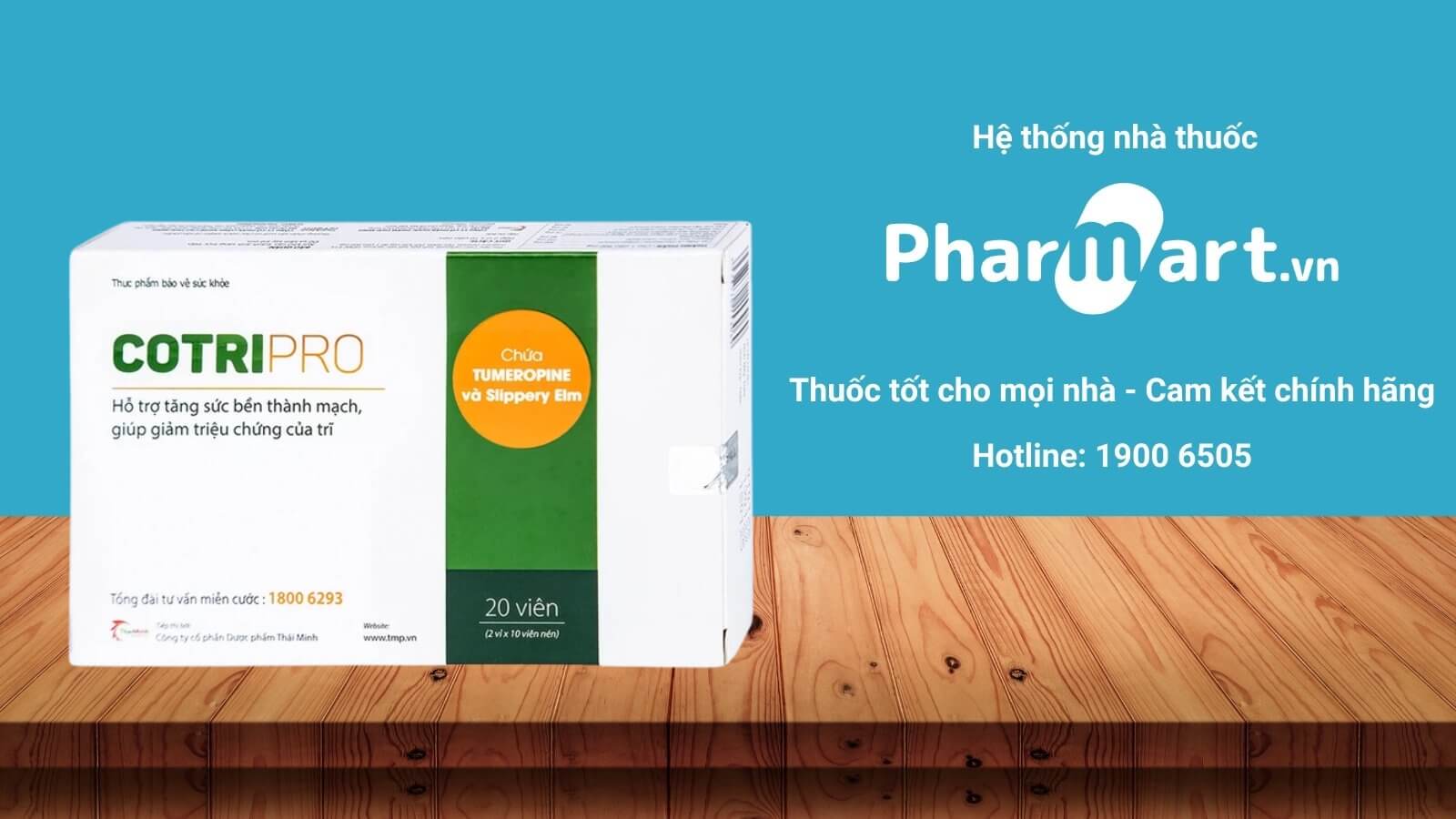 Vi&ecirc;n uống CotriPro hiện đang được b&aacute;n tại Nh&agrave; thuốc Hz888a.com