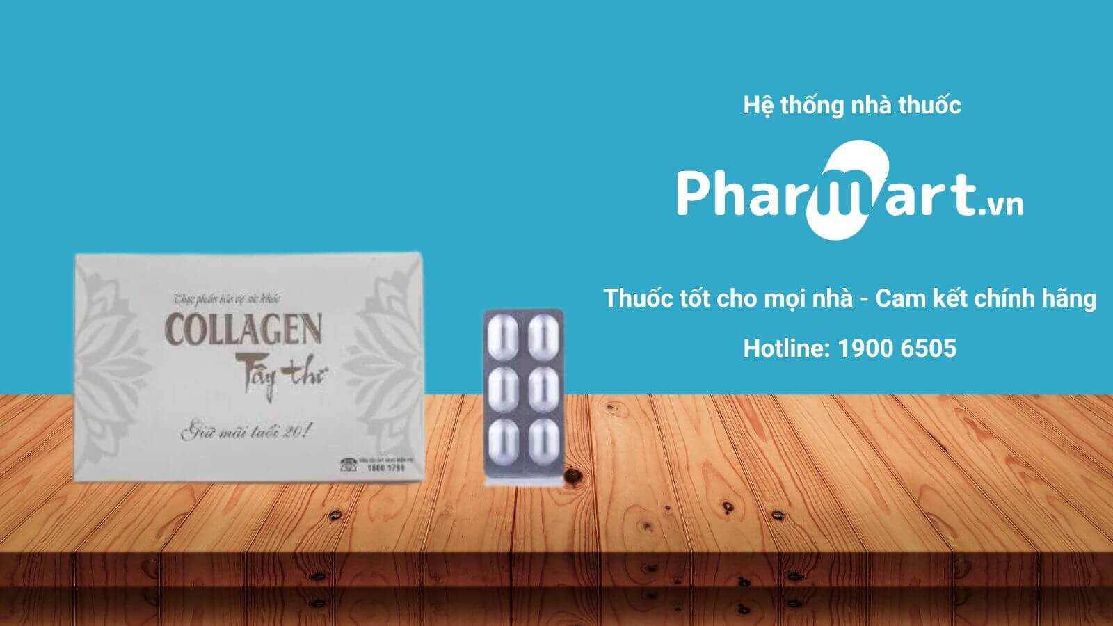 Collagen T&acirc;y Thi - Vi&ecirc;n uống đẹp da&nbsp;