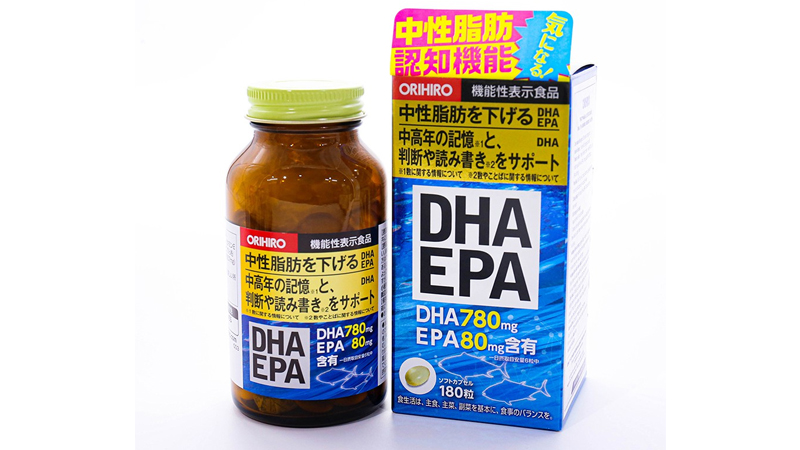 Vi&ecirc;n uống DHA, EPA Orihiro xuất xứ từ Nhật Bản