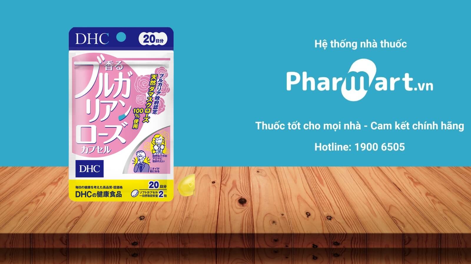 Viên uống DHC thơm cơ thể (20 ngày) được phân phối chính hãng tại HZ888A