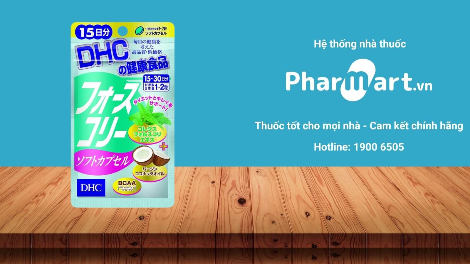 Mua viên hỗ trợ giảm cân DHC Forskohlii Soft Capsule (15 ngày) chính hãng tại Hz888a.com