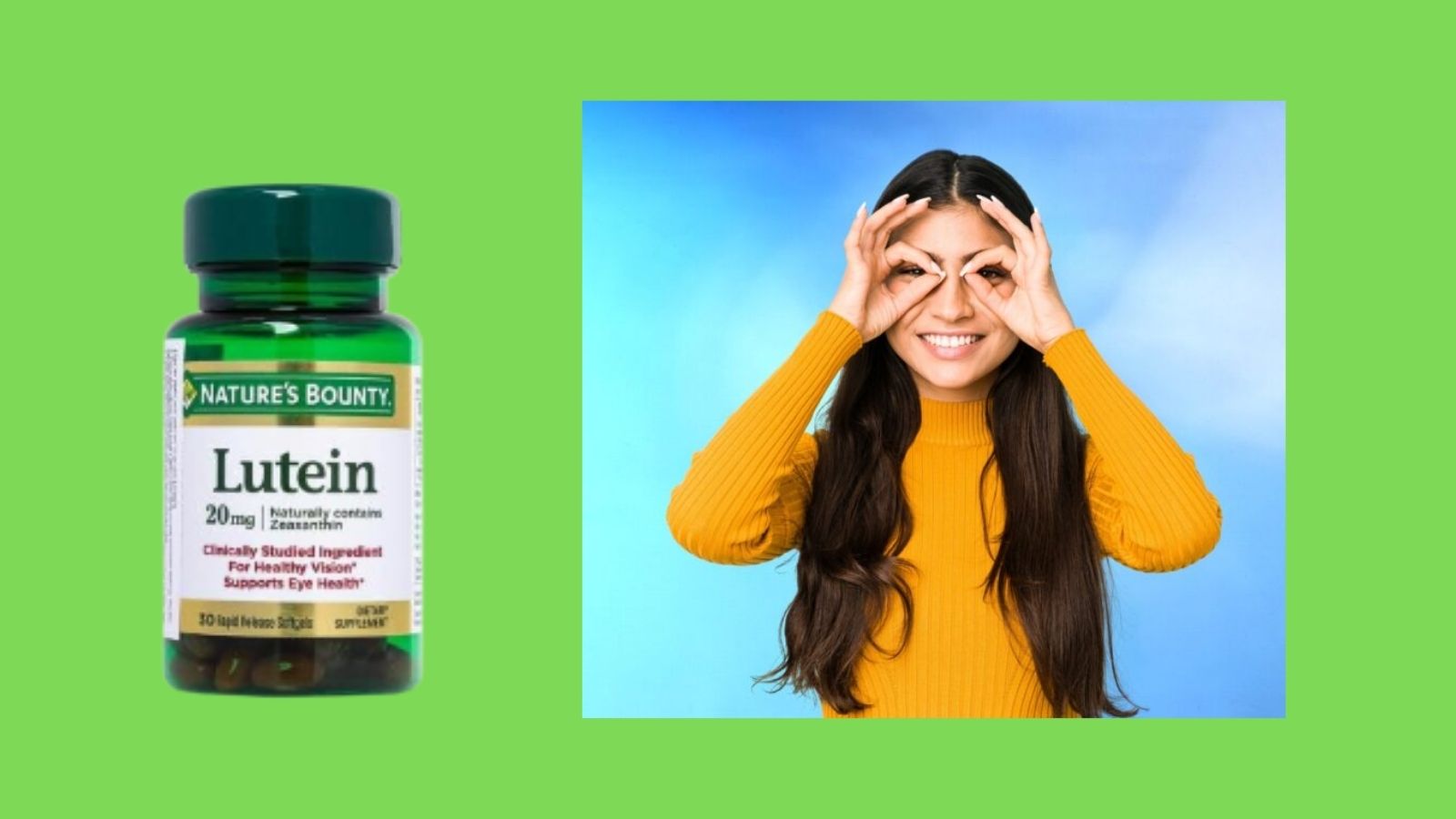 Viên uống tăng cường thị lực Nature's Bounty Lutein