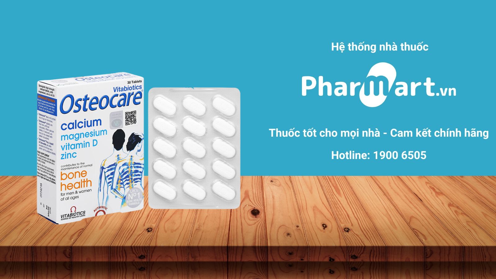 Mua ngay Vitabiotics Osteocare ch&iacute;nh h&atilde;ng tại Hz888a.com