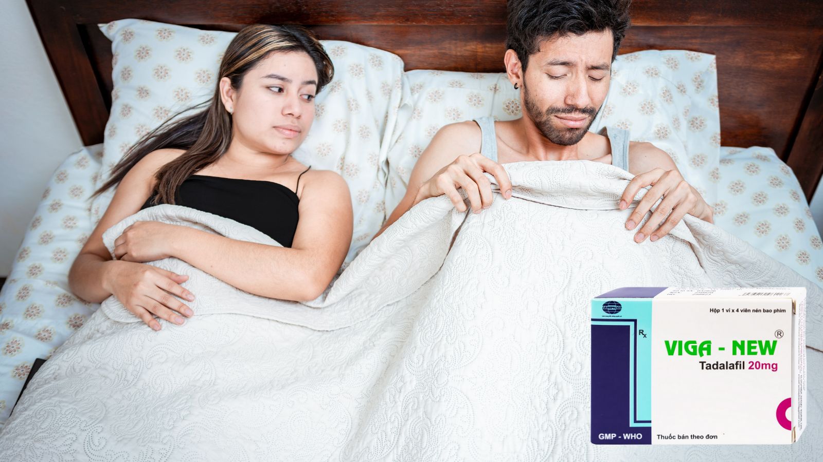Viga-New 20mg - Điều trị rối loạn cương dương v&agrave; xuất tinh