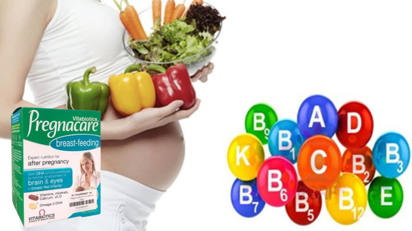 Vitabiotics Pregnacare Breastfeeding bổ sung vitamin v&agrave; kho&aacute;ng chất cho phụ nữ cho con b&uacute;