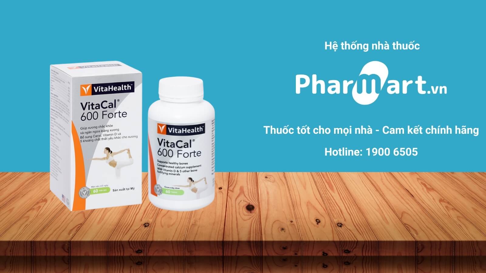 Mua ngay VitaCal 600 Forte tại Hz888a.com