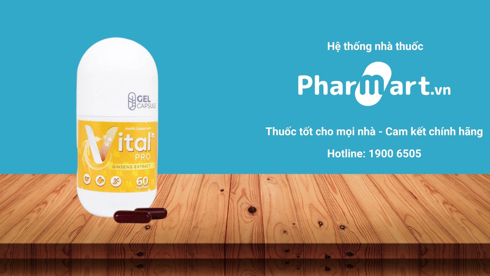 Vital pro đang được b&aacute;n ch&iacute;nh h&atilde;ng tại Nh&agrave; thuốc Hz888a.com