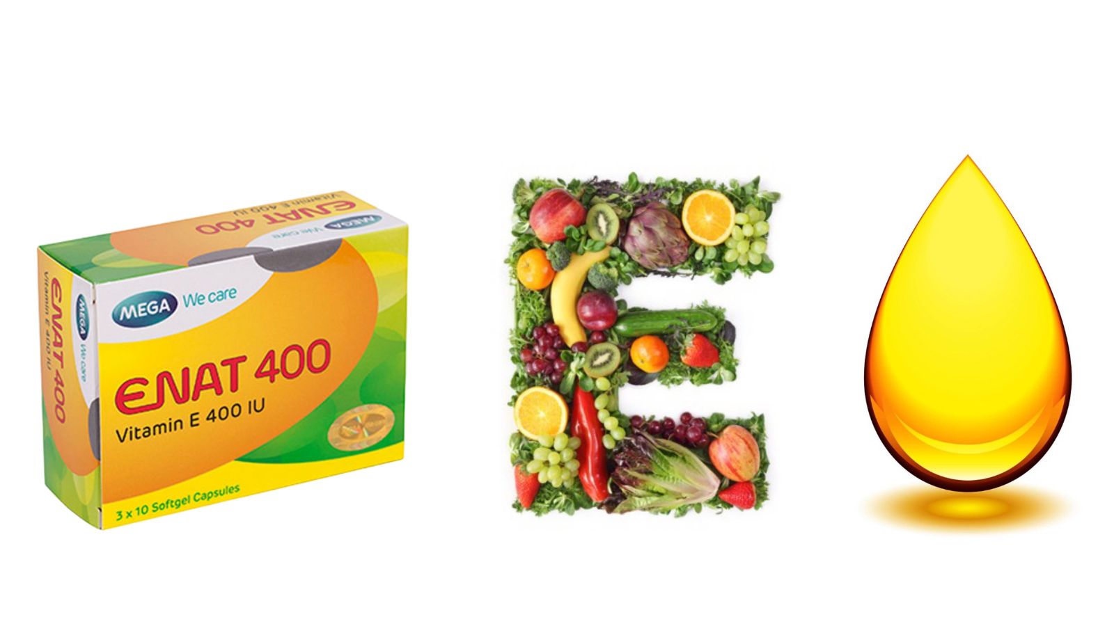 Vitamin E Enat 400 - Hỗ trợ t&igrave;nh trạng thiếu Vitamin E