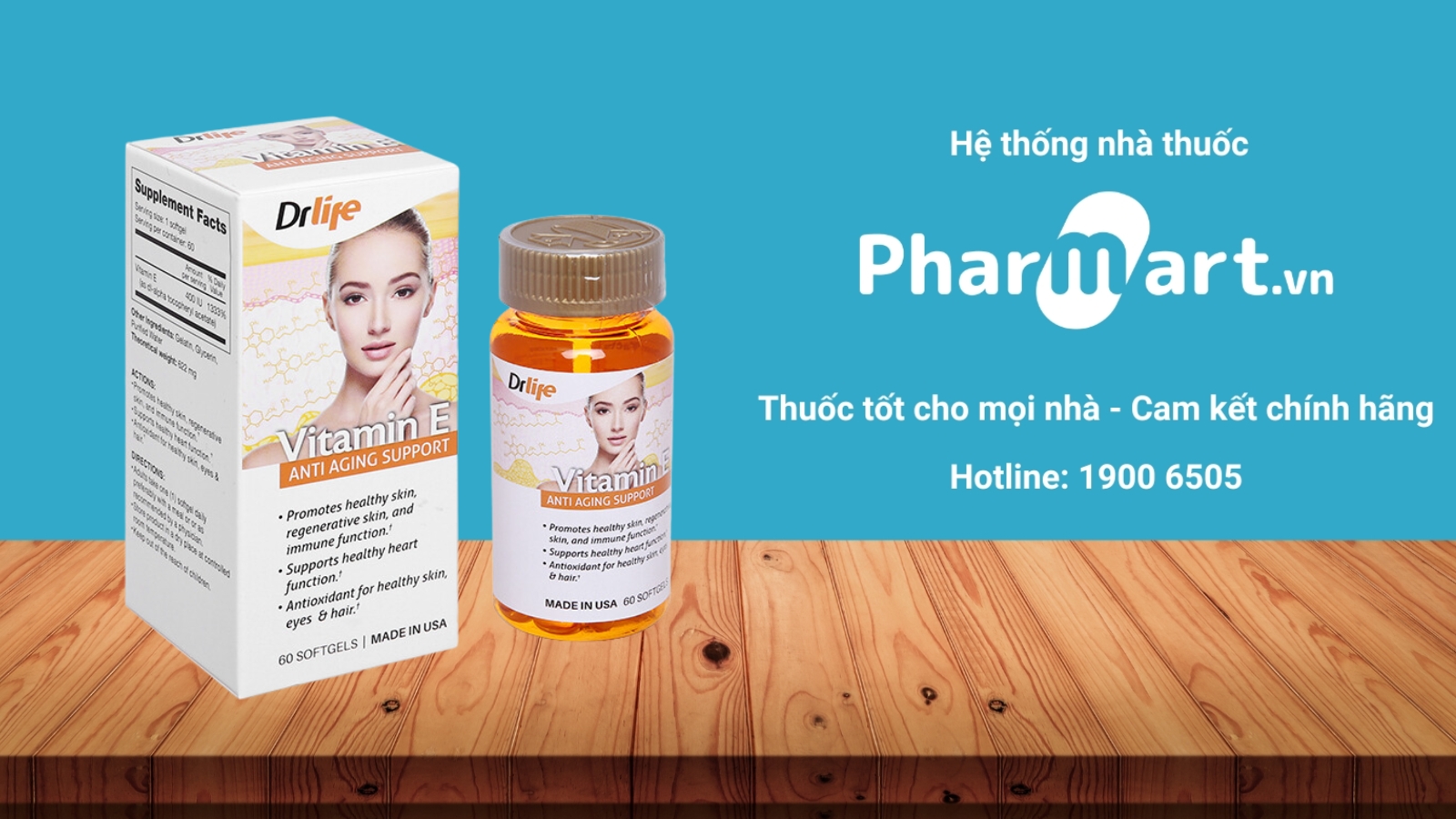 Mua Vitamin E Drlife ch&iacute;nh h&atilde;ng tại Hz888a.com.