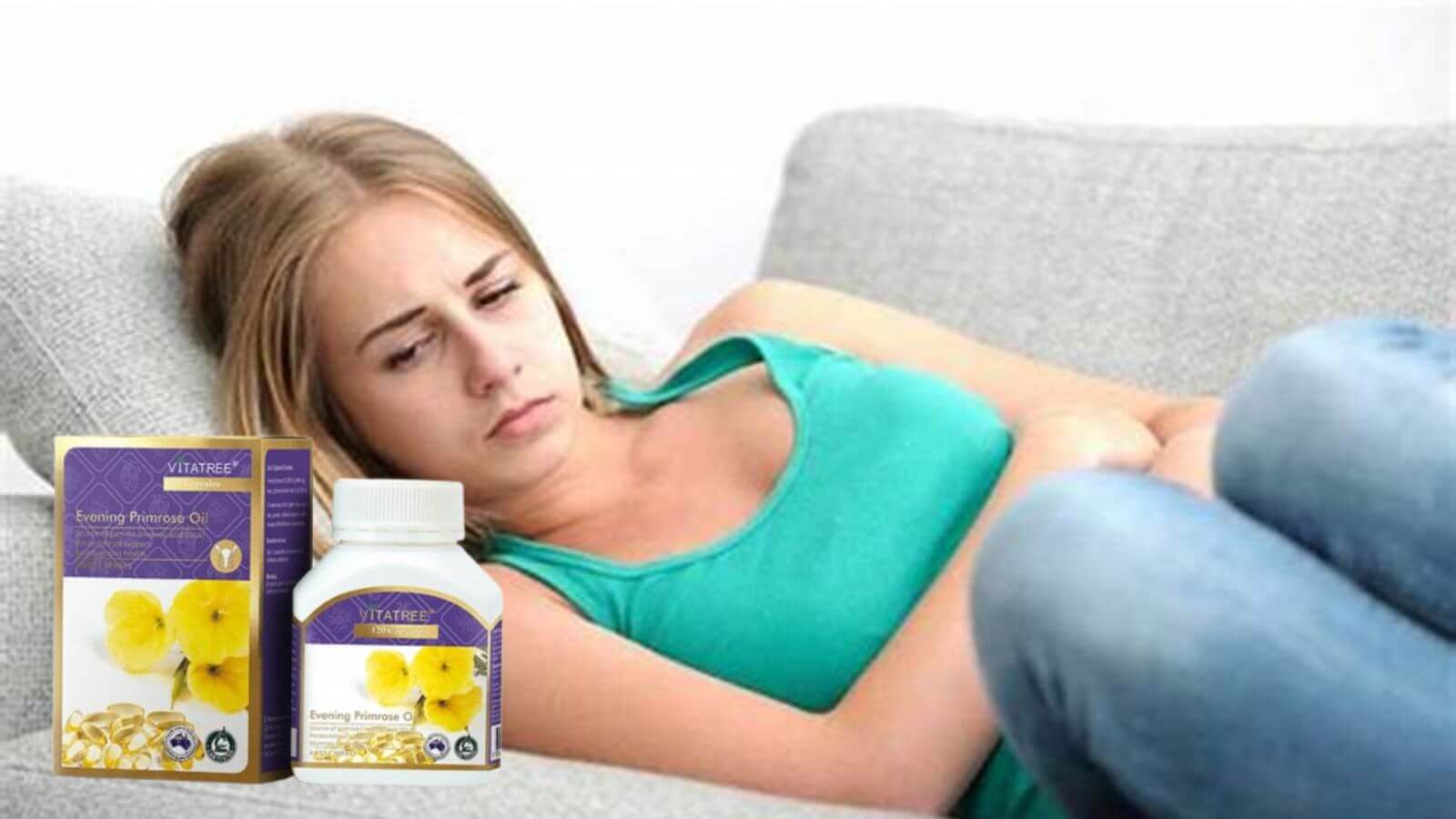 Vitatree Evening Primrose Oil - Vi&ecirc;n Uống Nội Tiết Tố Nữ