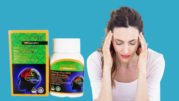 Vi&ecirc;n uống Vitatree Ginkgo Plus 6000mg - Bổ n&atilde;o tăng tr&iacute; nhớ