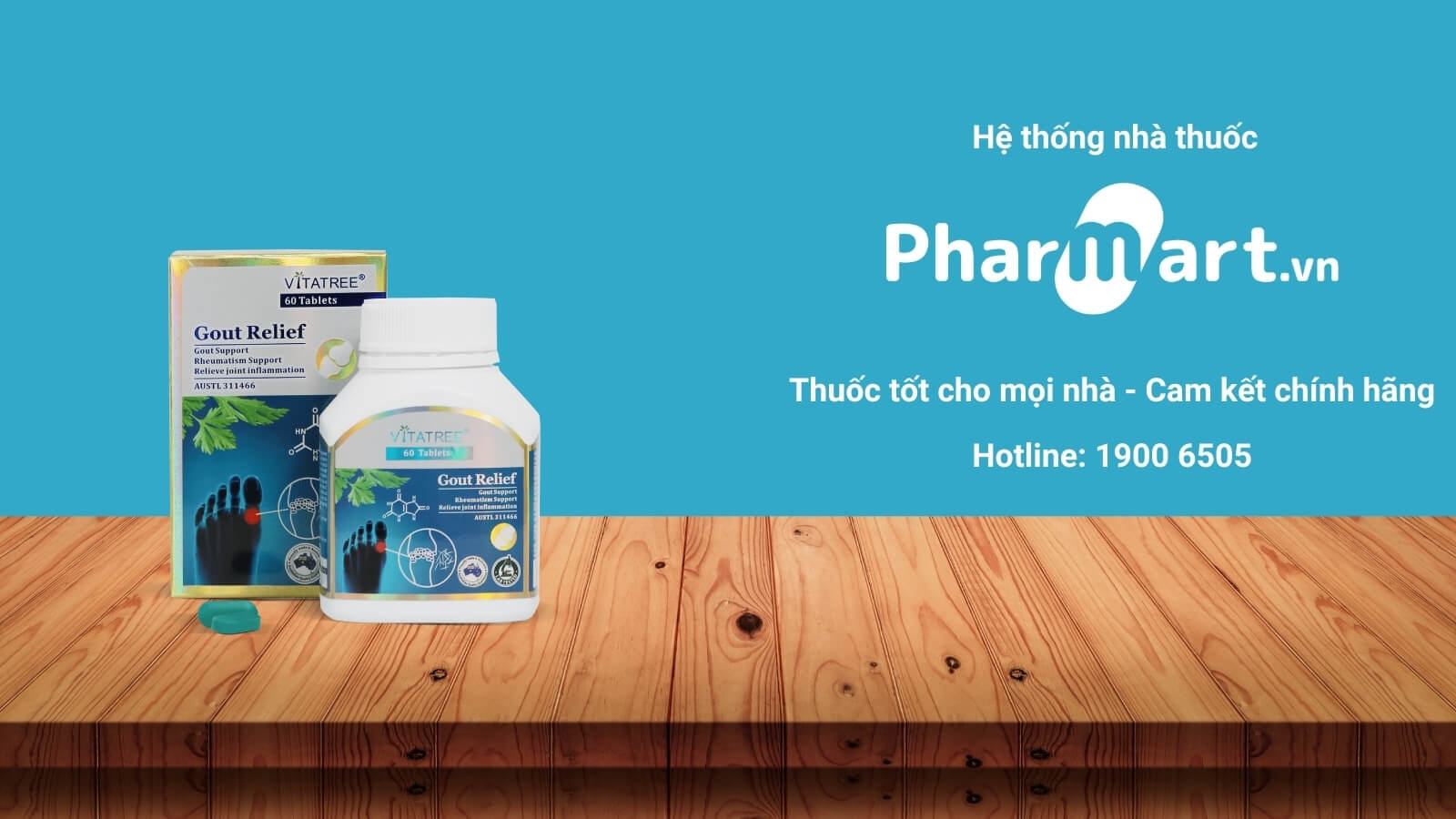 Mua Vitatree Gout Relief ch&iacute;nh h&atilde;ng tại Hz888a.com