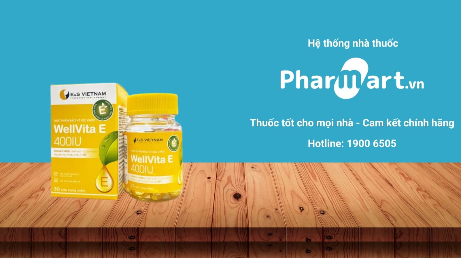 Mua ngay viên uống WellVita E chính hãng tại Hz888a.com