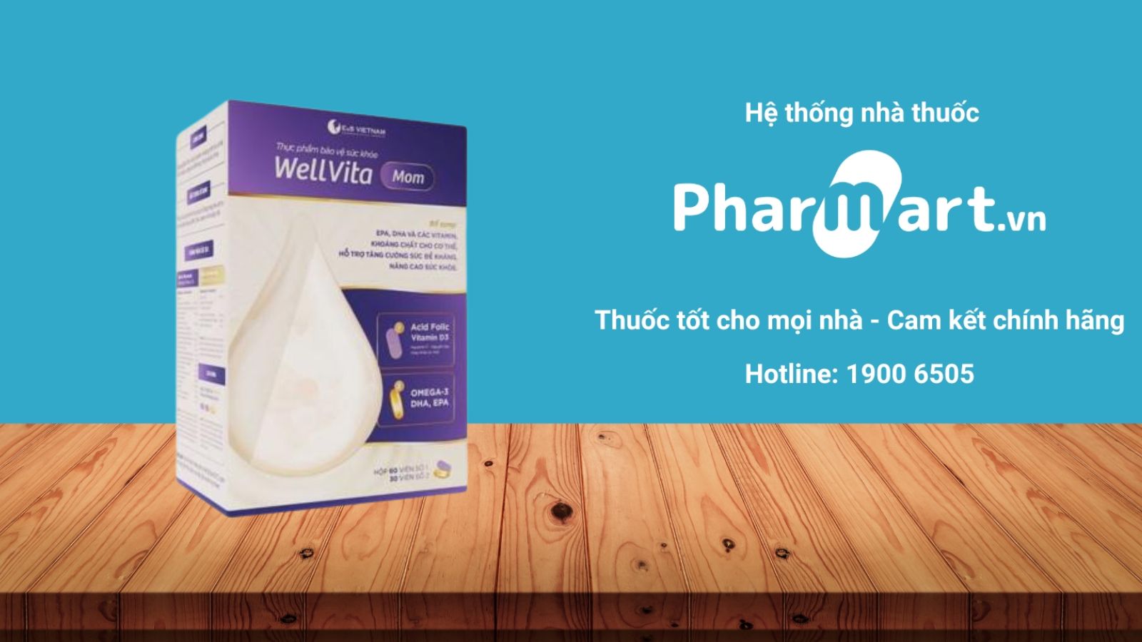 HZ888A cung cấp viên uống WellVita Mom chính hãng