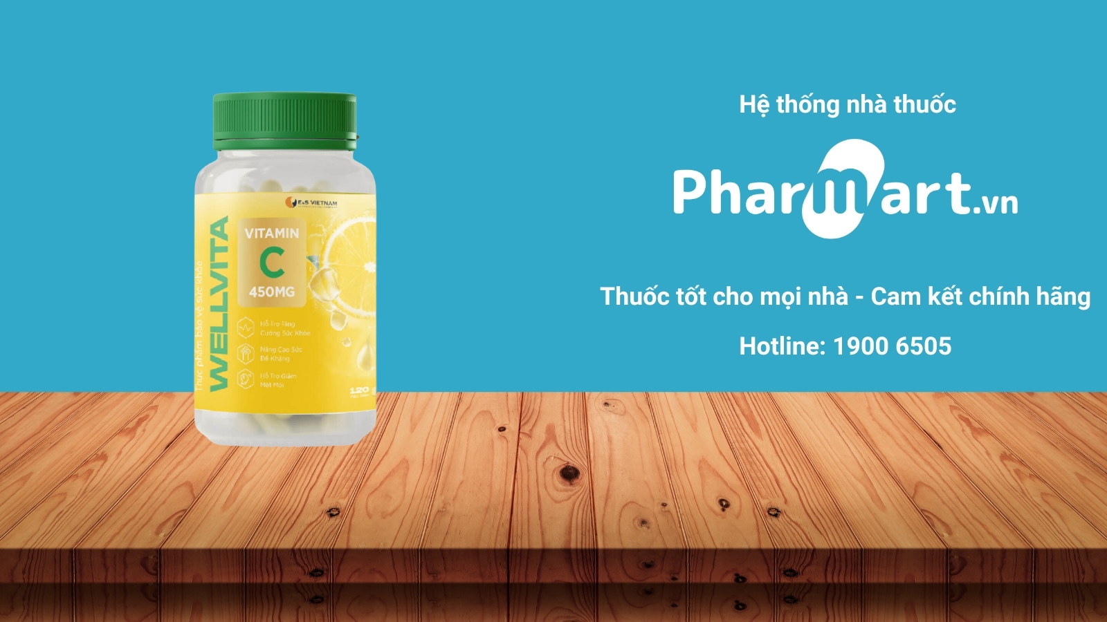WellVita Vitamin C hỗ trợ tăng đề kh&aacute;ng, giảm mệt mỏi