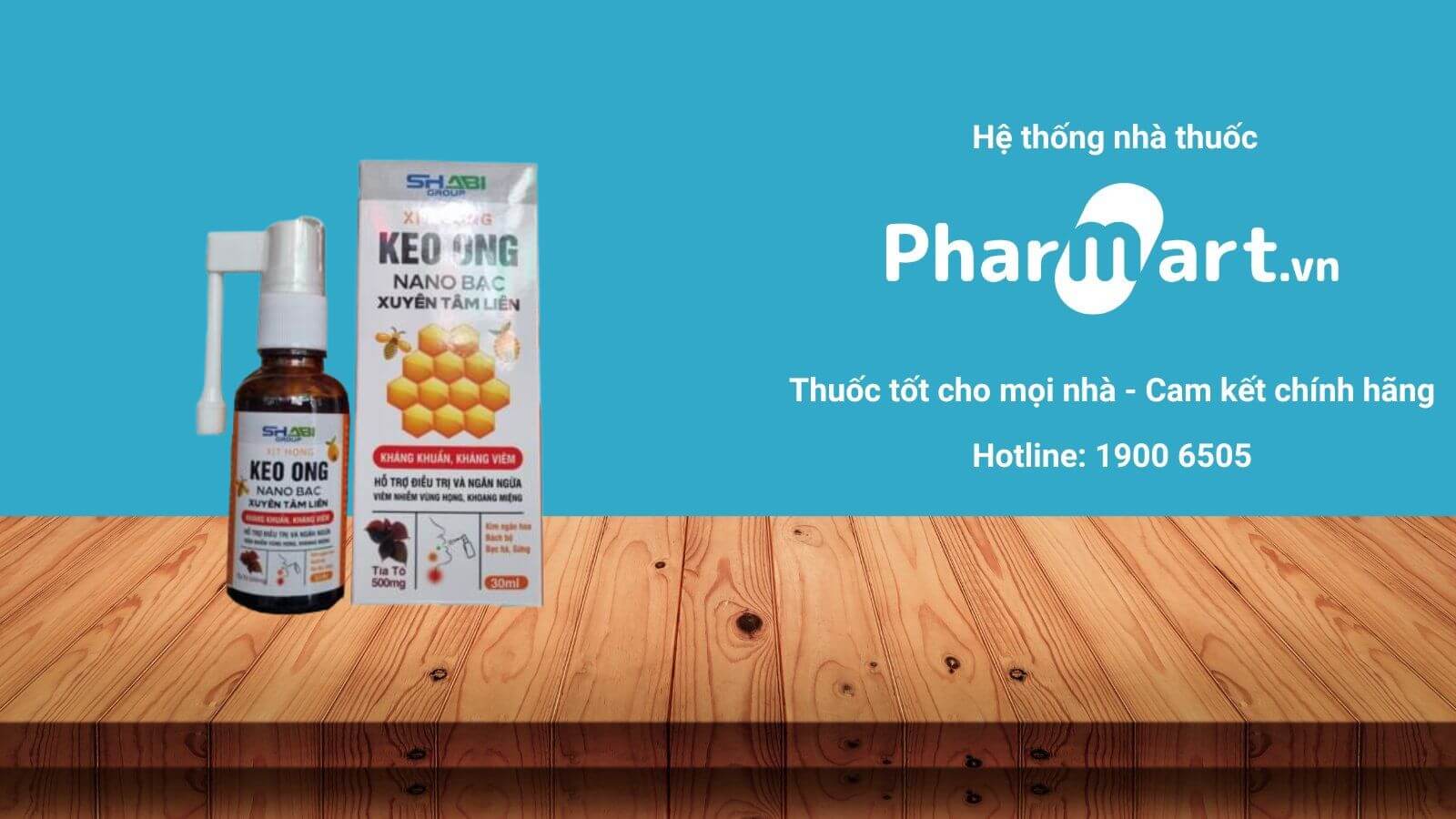 Li&ecirc;n hệ Hz888a.com để mua Xịt hong Keo ong Nano bạc Shabiphar ch&iacute;nh h&atilde;ng