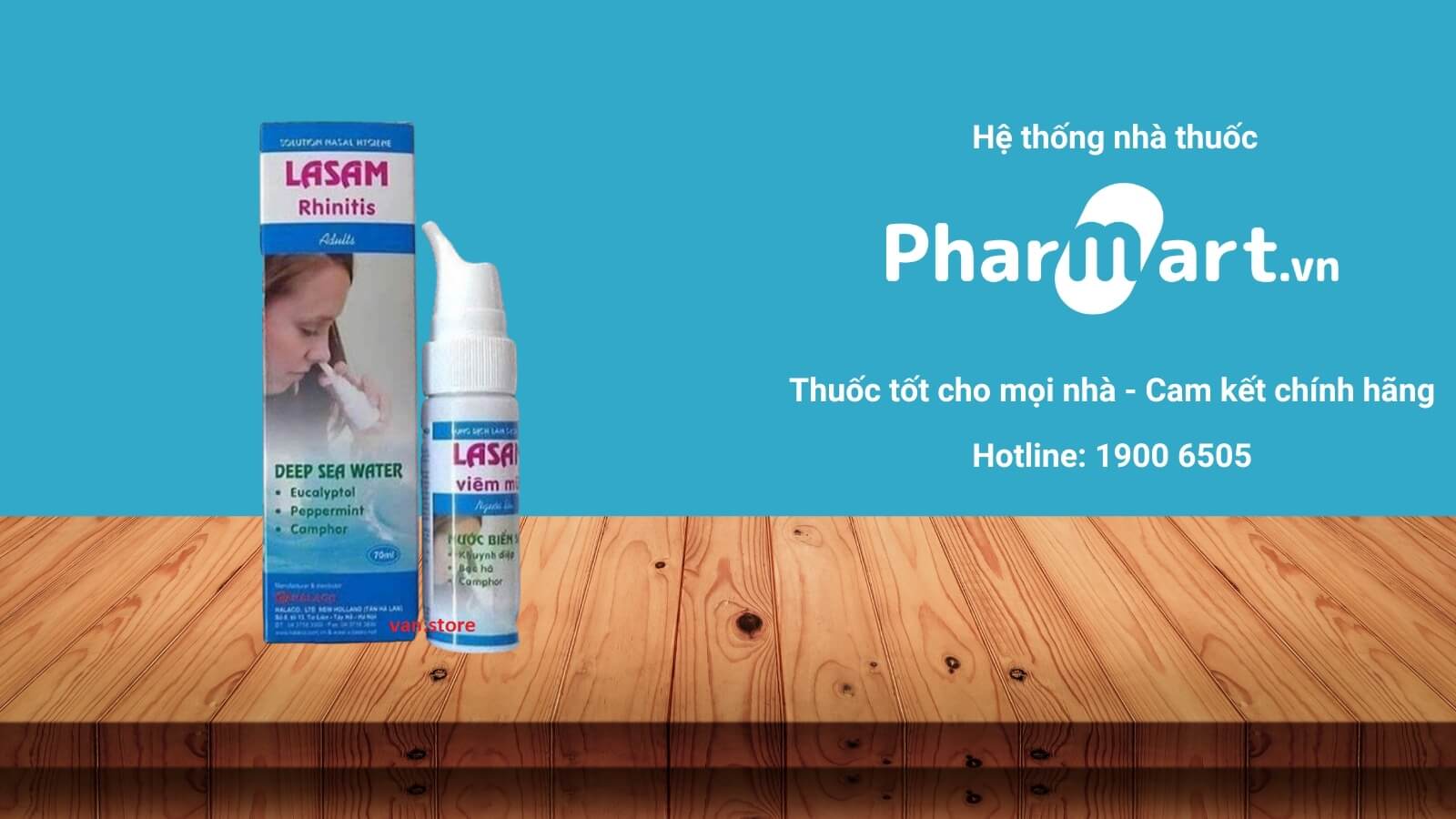 Mua Xịt Mũi Lasam chính hãng tại Hz888a.com