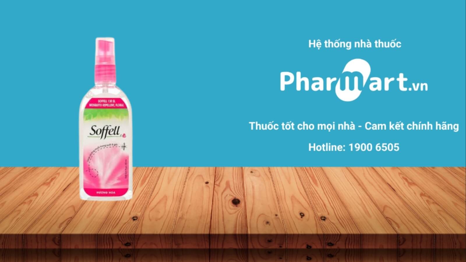 Đại chỉ mua Xịt muỗi Soffell hương hoa uy t&iacute;n, chất lượng