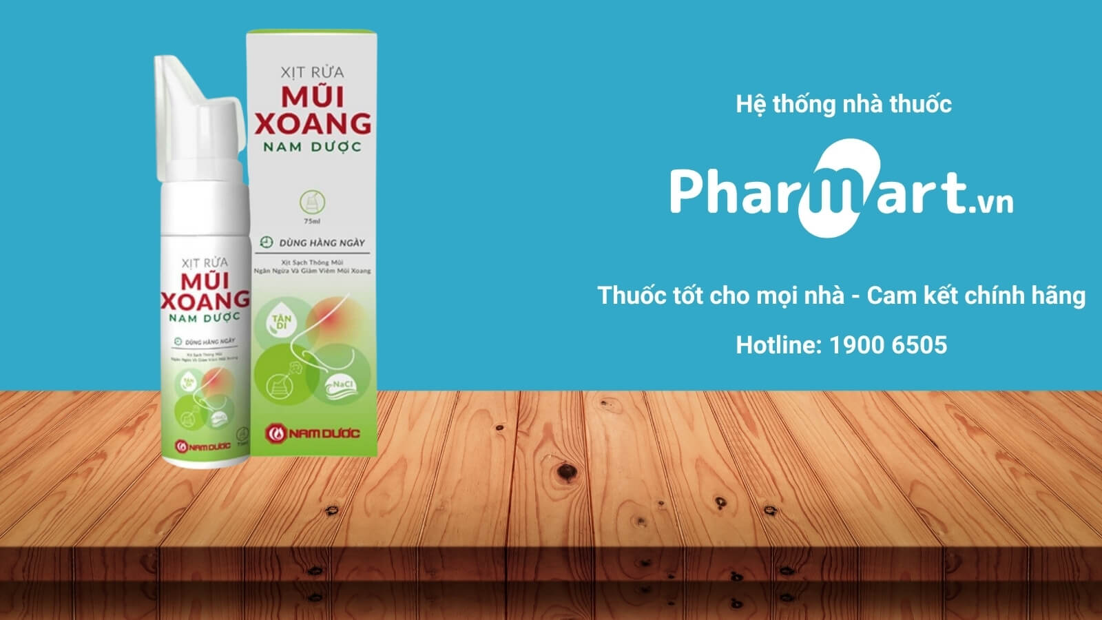 Mua ngay Xịt rửa mũi xoang Nam Dược ch&iacute;nh h&atilde;ng tại Hz888a.com